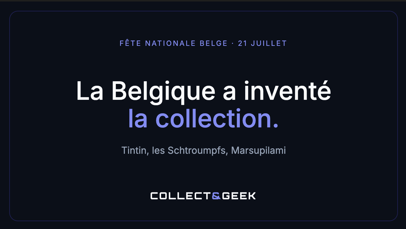 Tintin, les Schtroumpfs, Marsupilami : la Belgique a inventé la collection