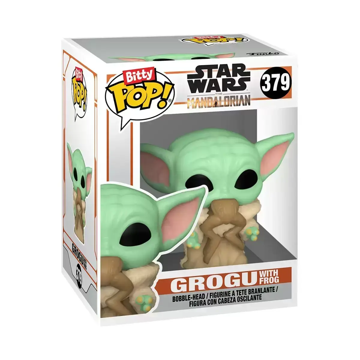 Grogu with Frog (Bitty Pop!)