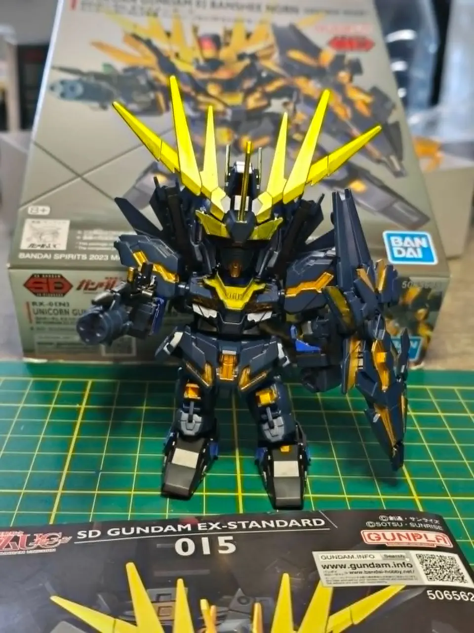 SD RX-0 Gundam Unicorn Banshee Norn Destroy Mode