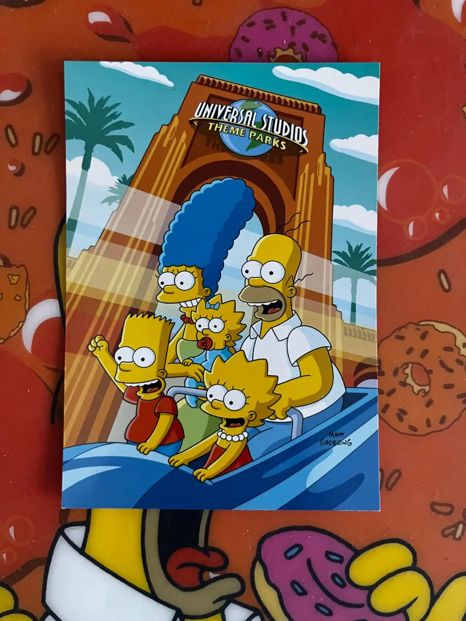 Carte Postale : Les Simpson
