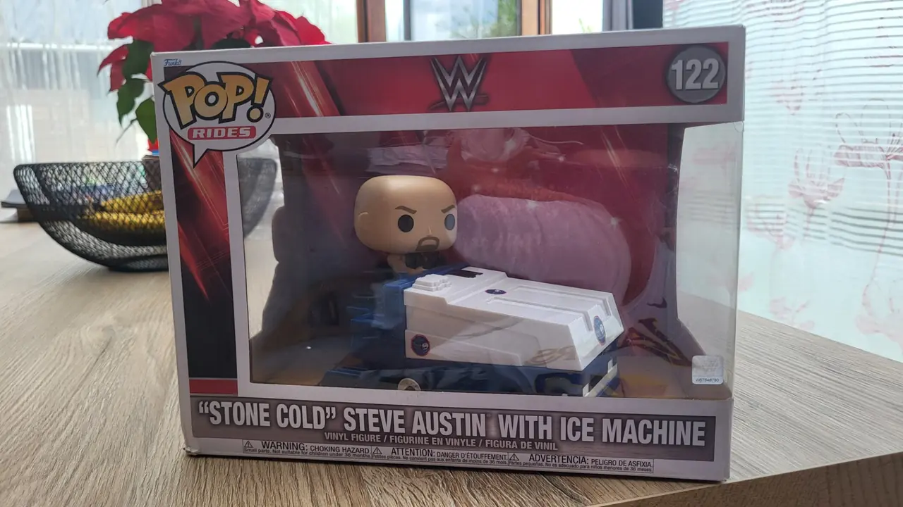 Stone cold Steve Austin with ice machine