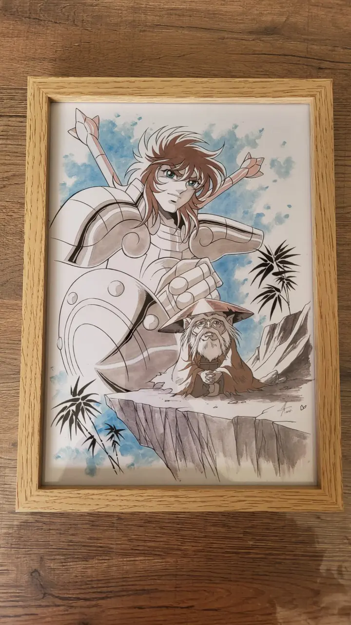 Ex libris de Dokho Saint Seiya