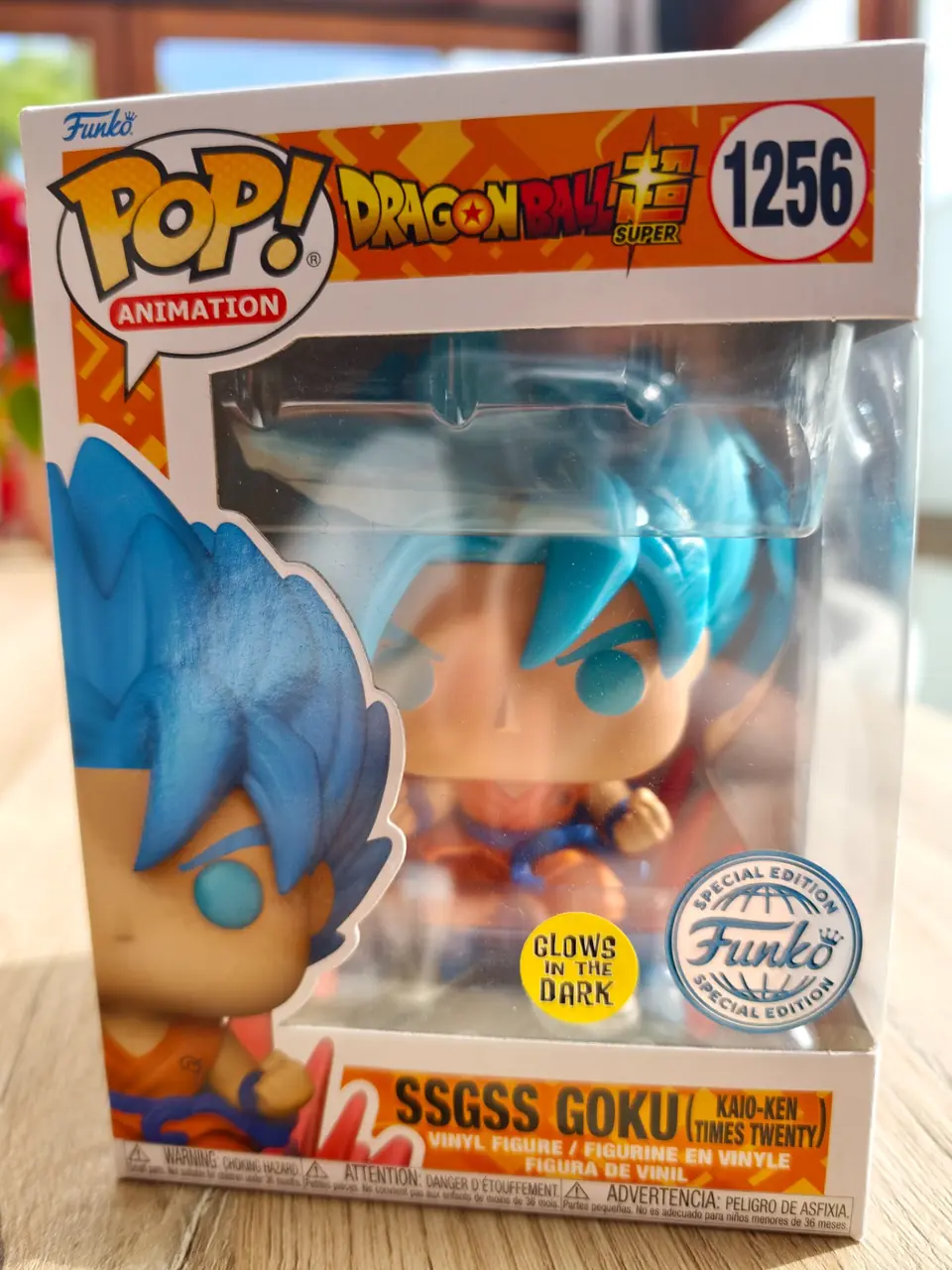 Ssgss Goku (Kaio-ken times twenty · Glow in the Dark)