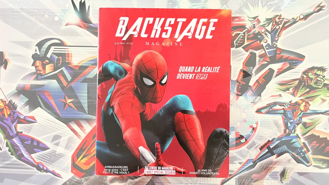 Backstage N°197 Spider-Man