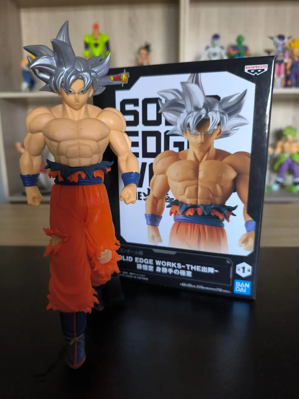 Figurine Son Goku Ultra Instinct - Solid Edge Works - Dragon Ball Super