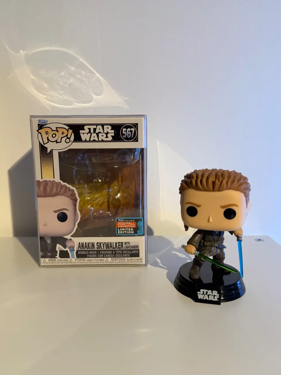 Anakin Skywalker with Lightsabers
