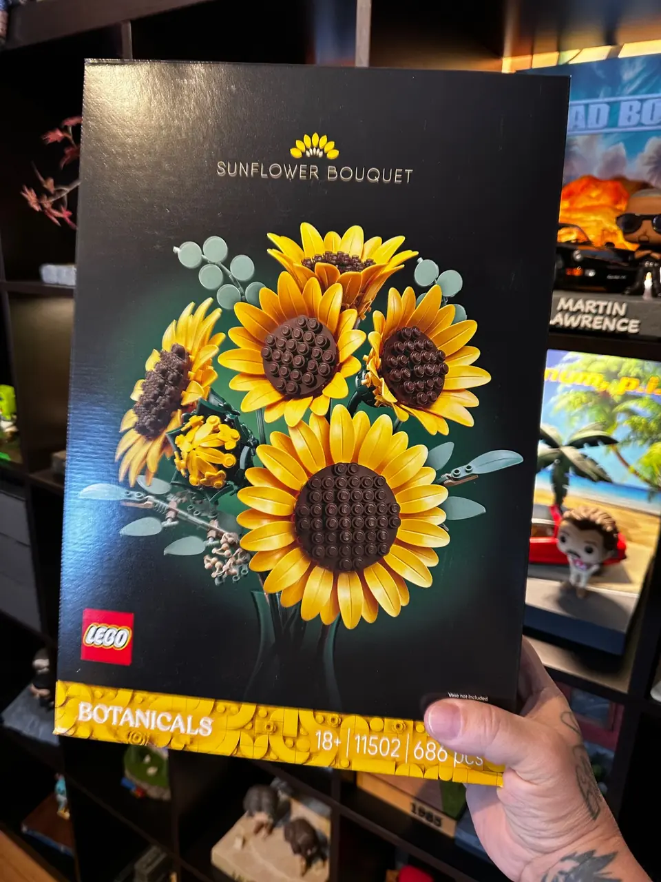 Le bouquet de tournesols
