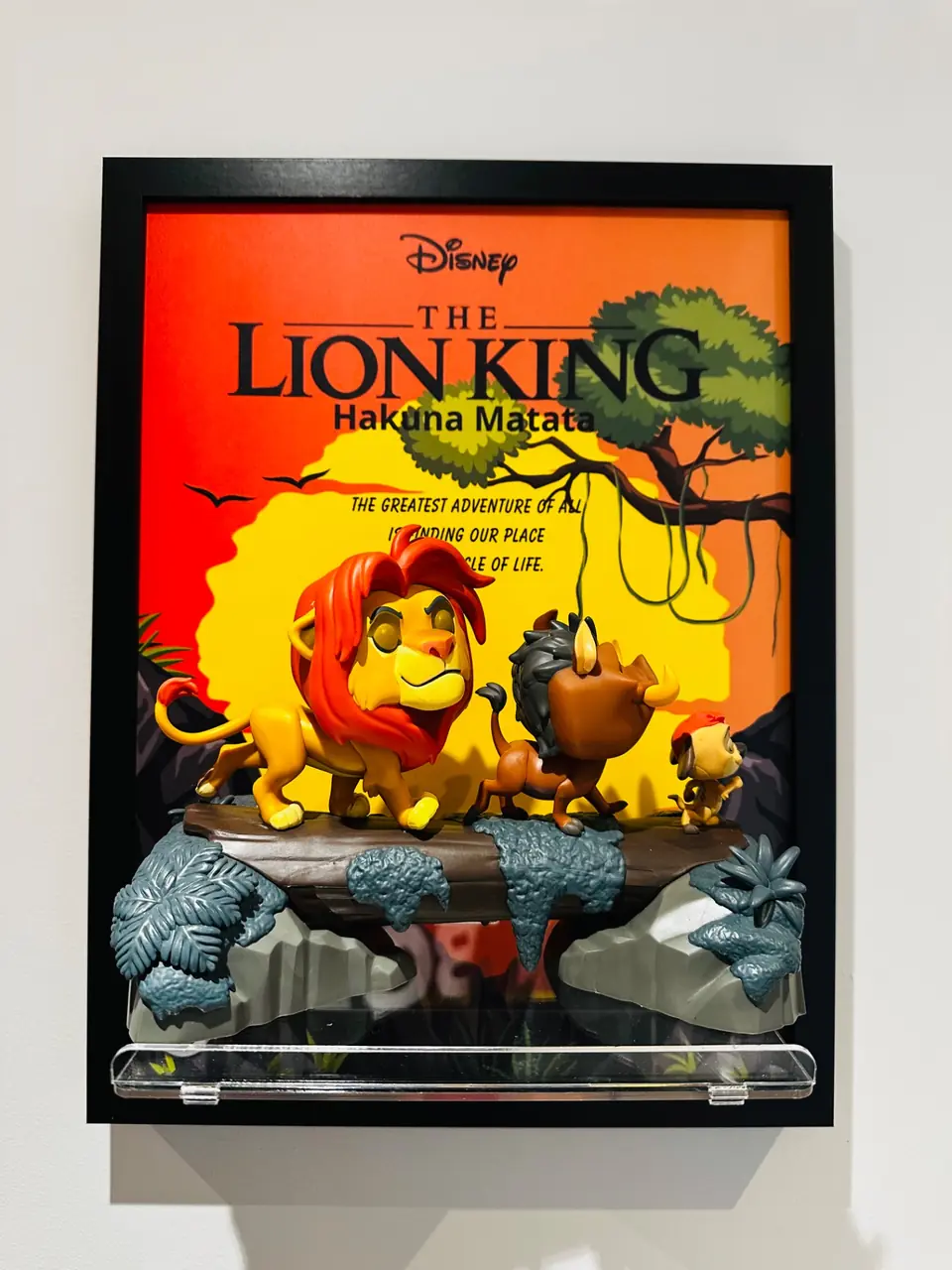 Cadre Funko Pop Moment Le Roi Lion