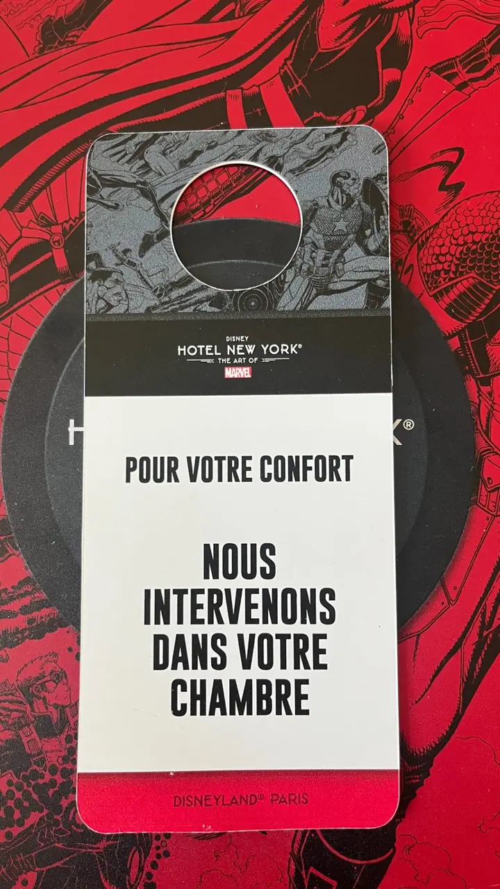 Pancarte Intervention Chambre HNY