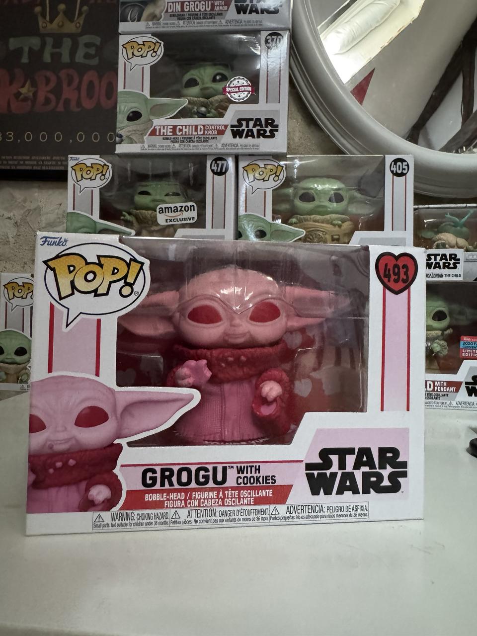 Grogu with cookies