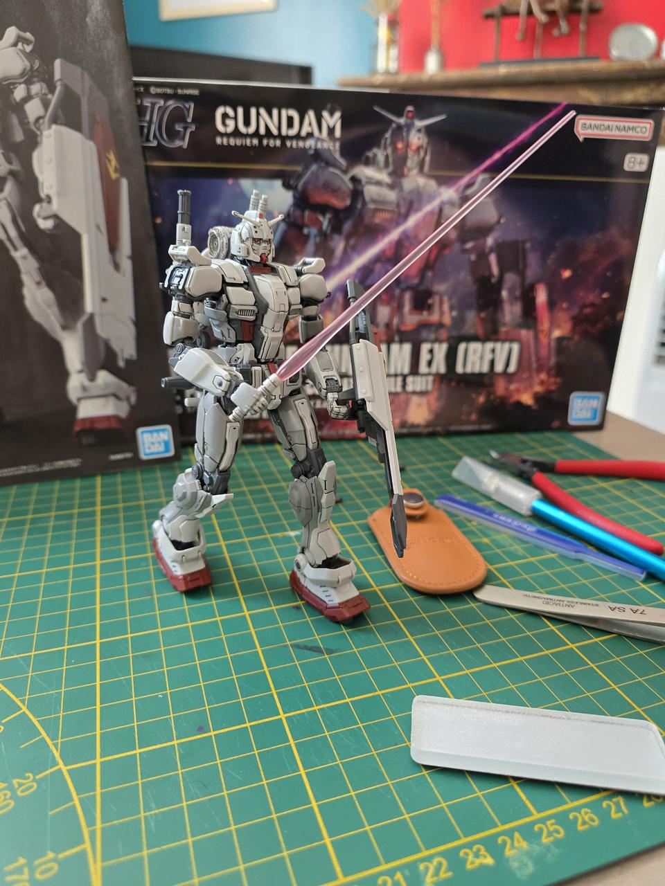 HG RX-78(G)E Gundam EX (RFV) · Bandai