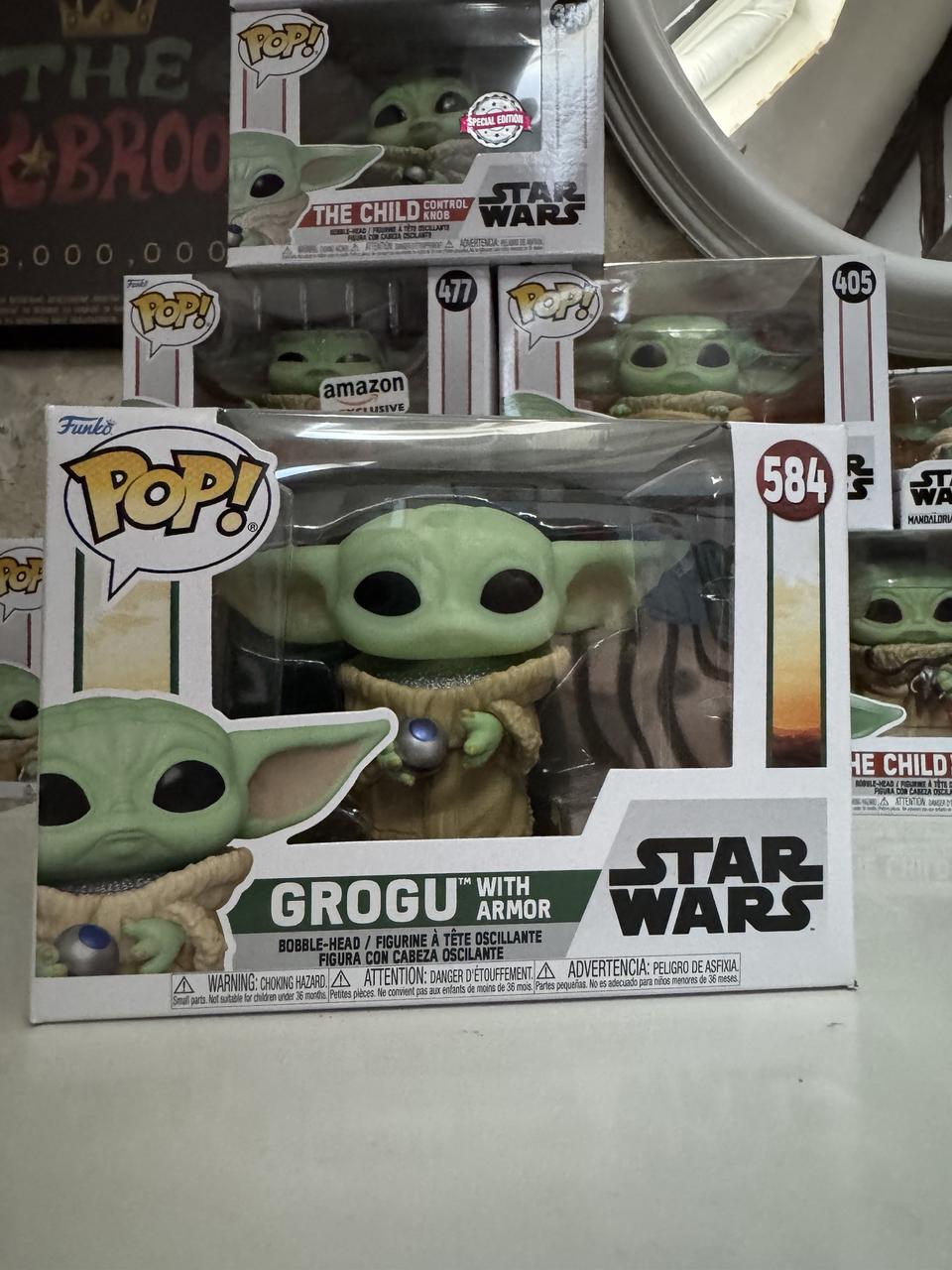 Grogu with armor