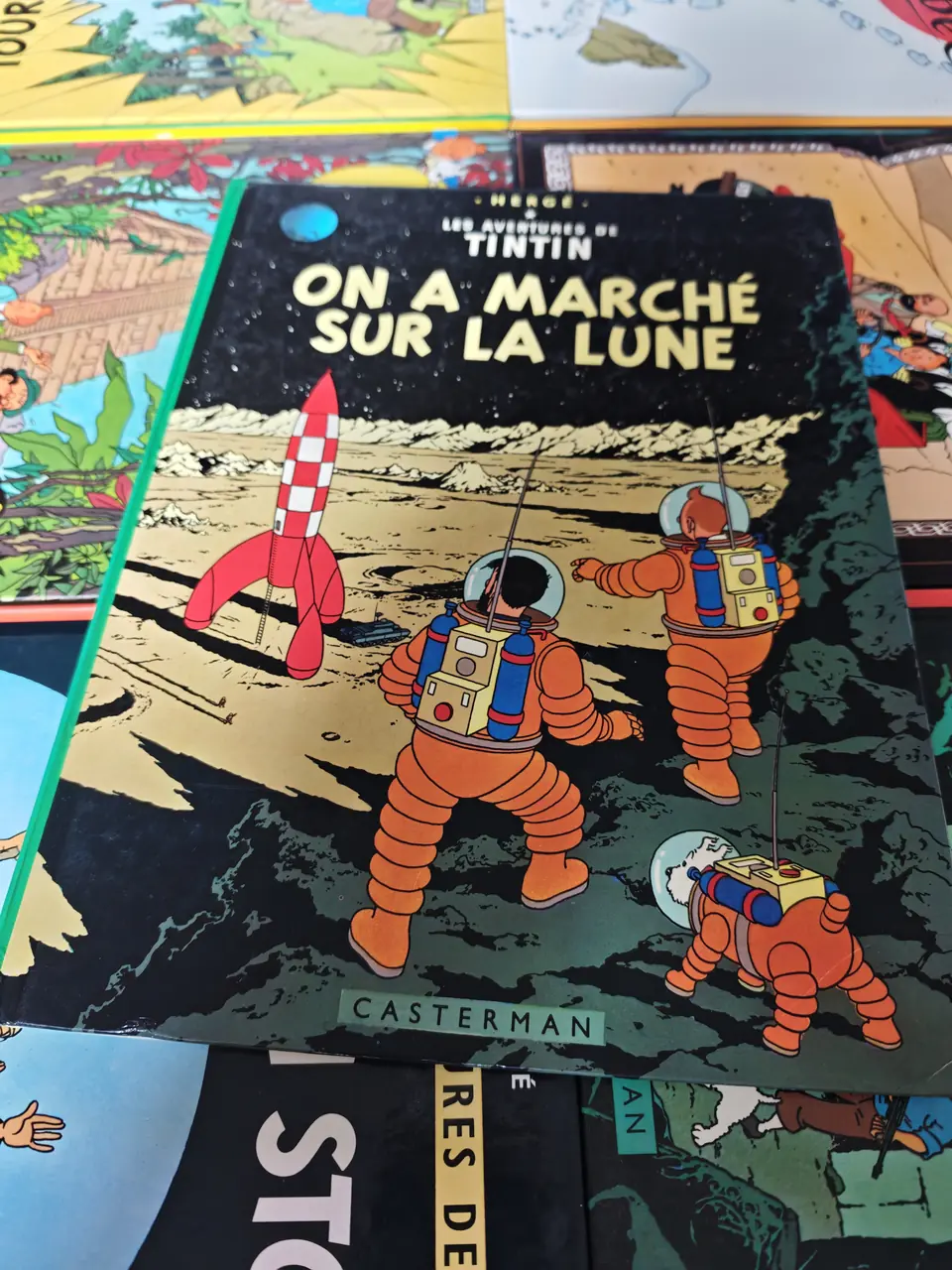 Tintin on a marché sur la lune