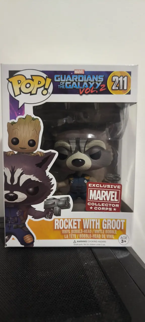 Rocket with baby Groot