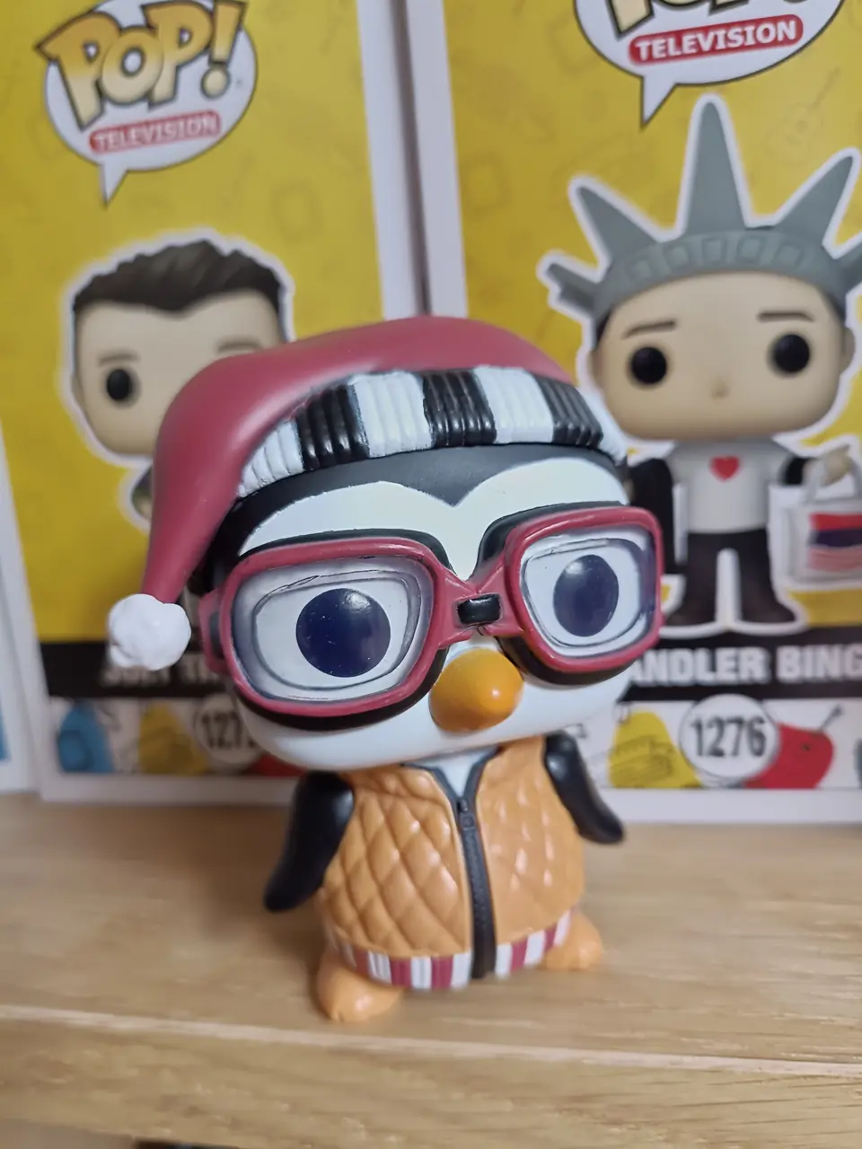 Hugsy the penguin