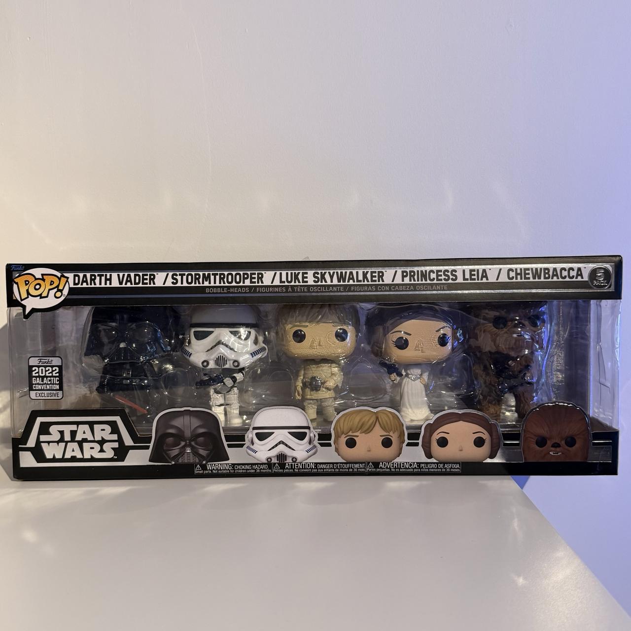 Darth Vader / Stormtrooper / Luke Skywalker / Princess Leia / Chewbacca (5-Pack)