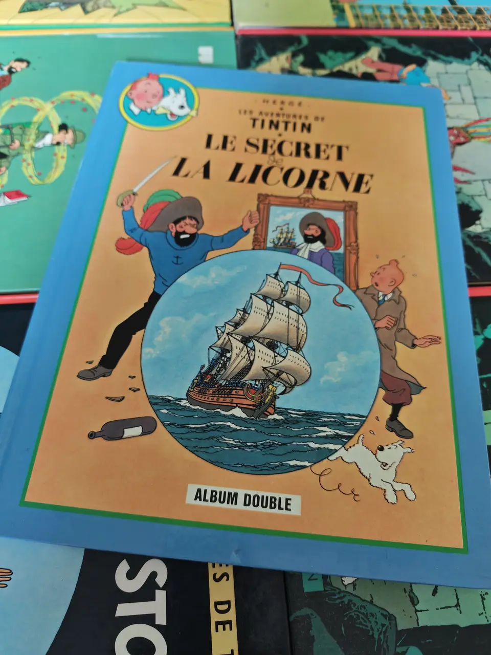album double de Tintin
