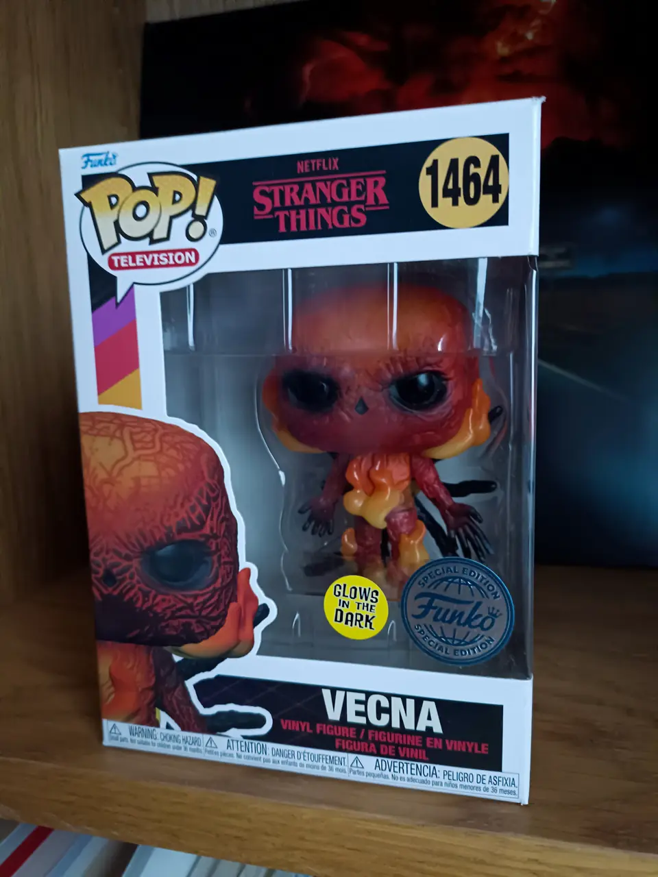 Vecna (with flames · Glow in the Dark)
