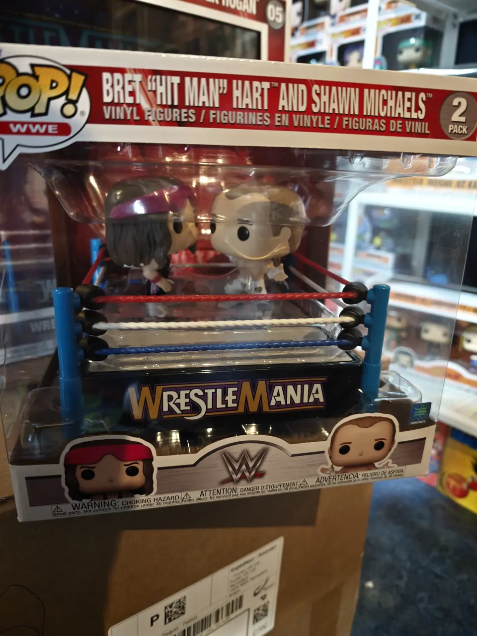 Bret"Hit man"Hart & Shawn Michaels (2-Pack)