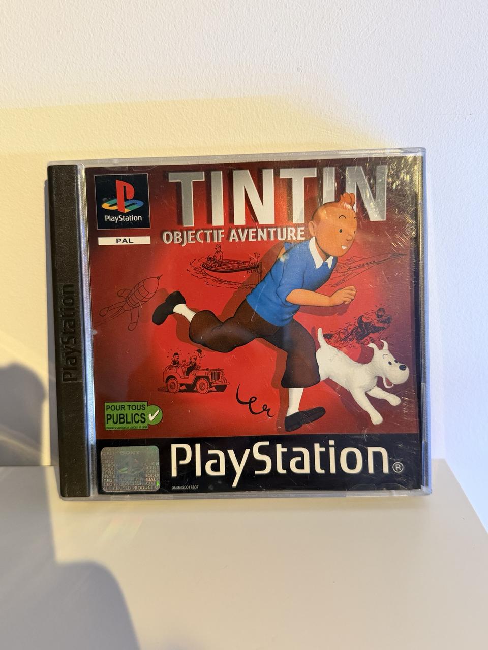 Tintin : Objectif Aventure · PS1