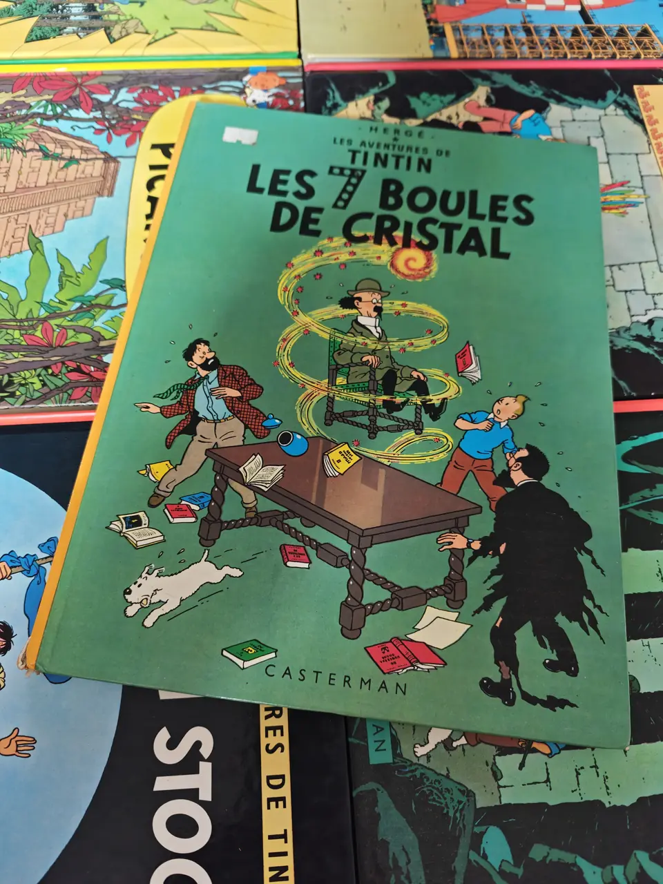 Tintin les 7 boules de cristal