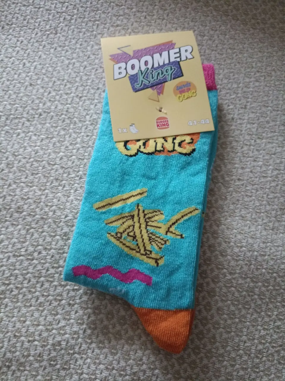 Chaussettes "Sauvés par le Gong"