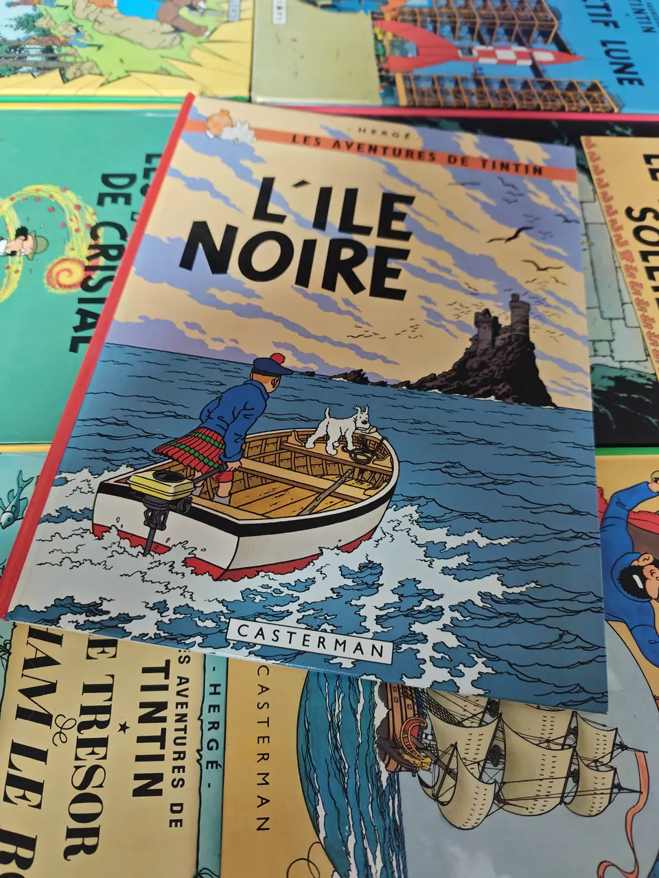 Tintin L'île Noire