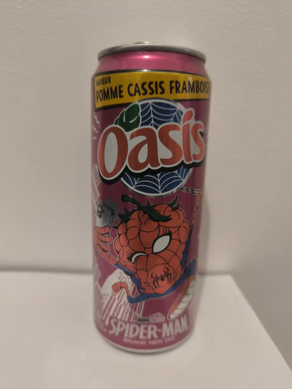 Oasis - Pomme Cassis Framboises - Spider-Man