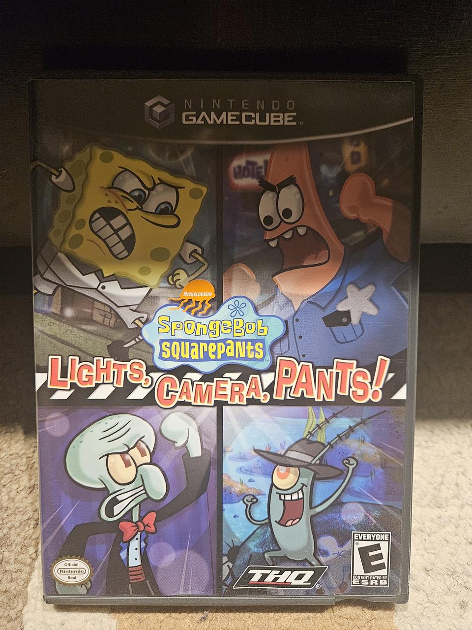SpongeBob Squarepants: Lights, Camera, Pants! · GameCube