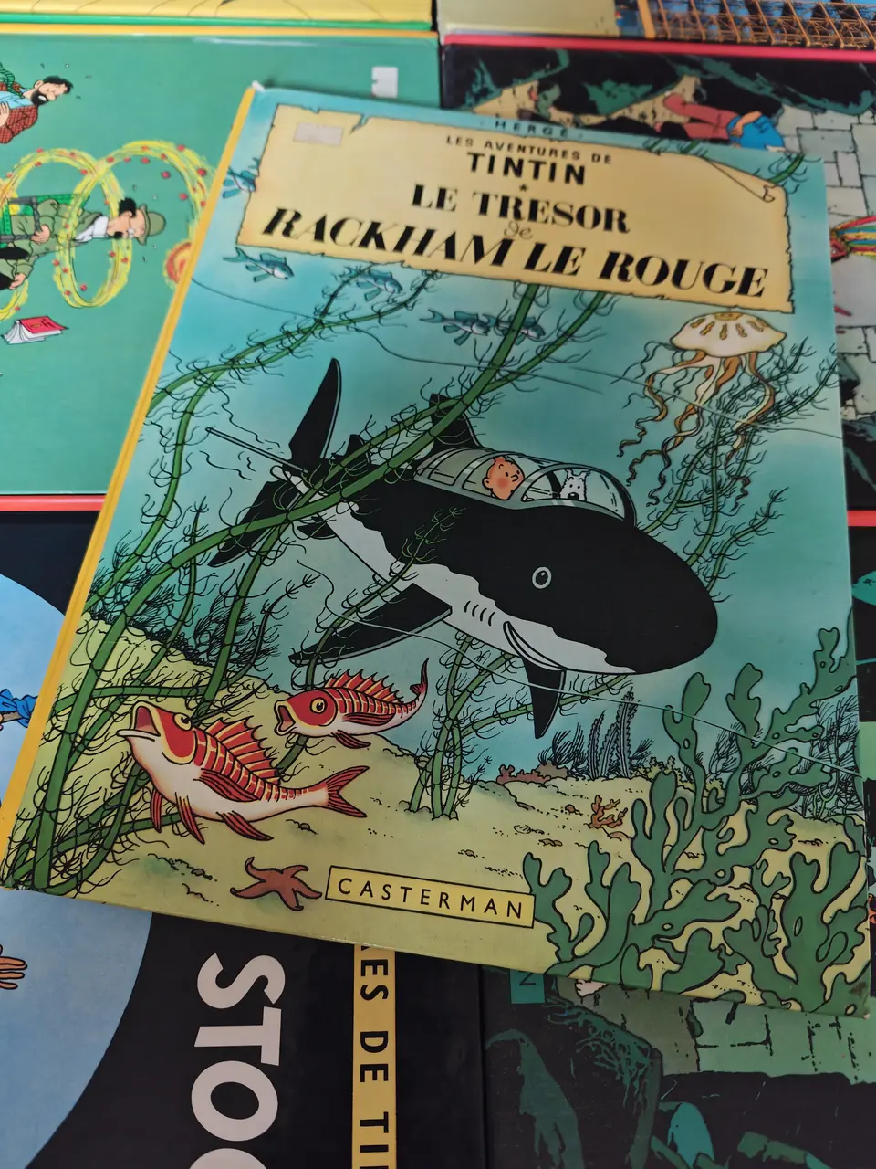 Tintin Le trésor de Rackham le Rouge