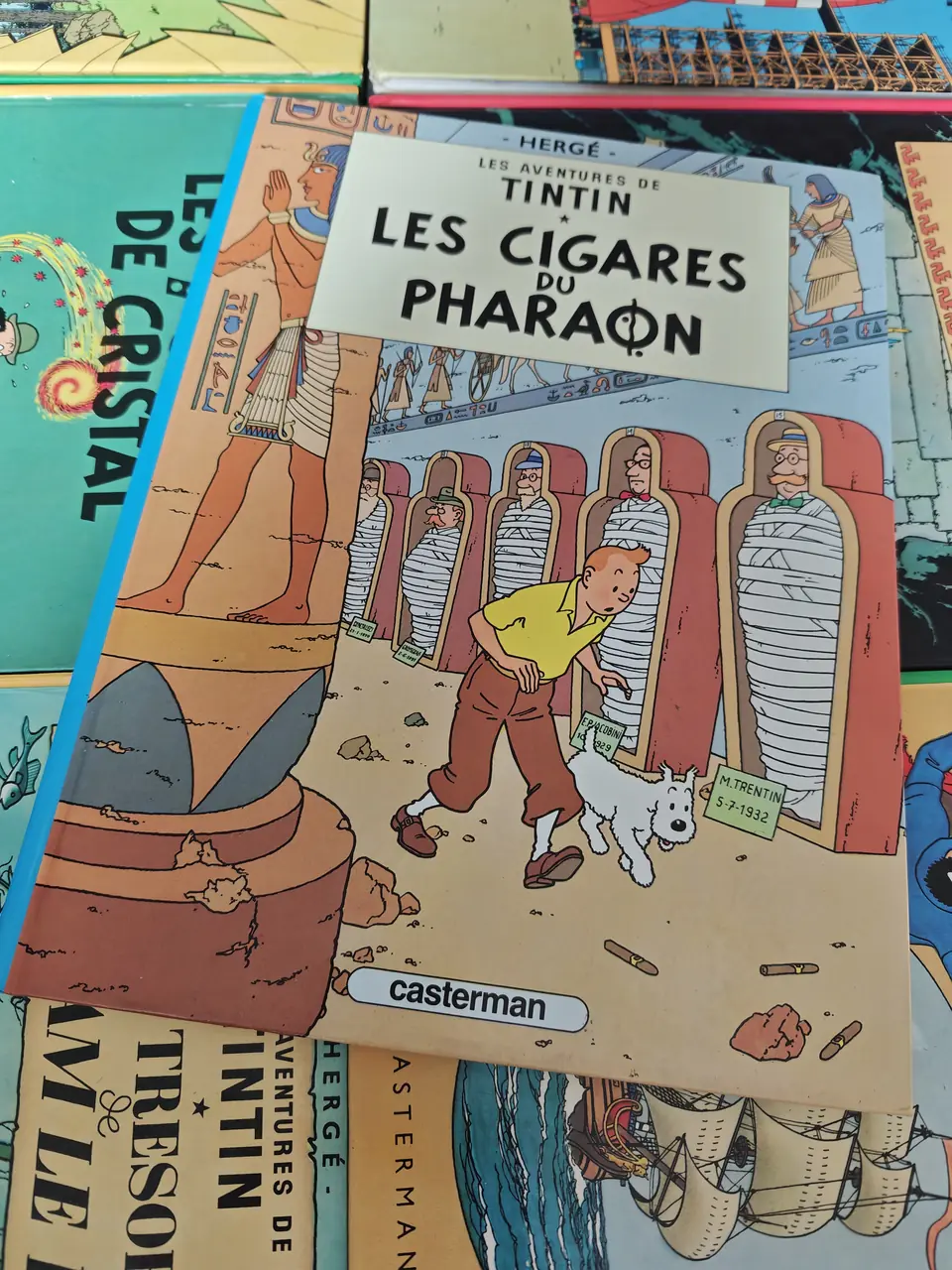 Tintin Les cigares du pharaon