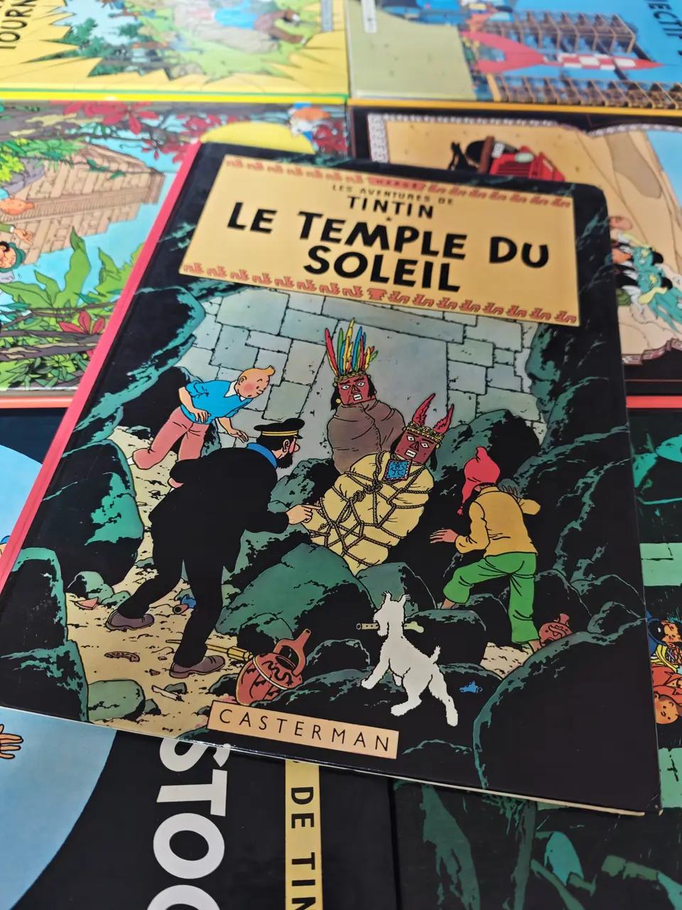 Tintin le temple du soleil