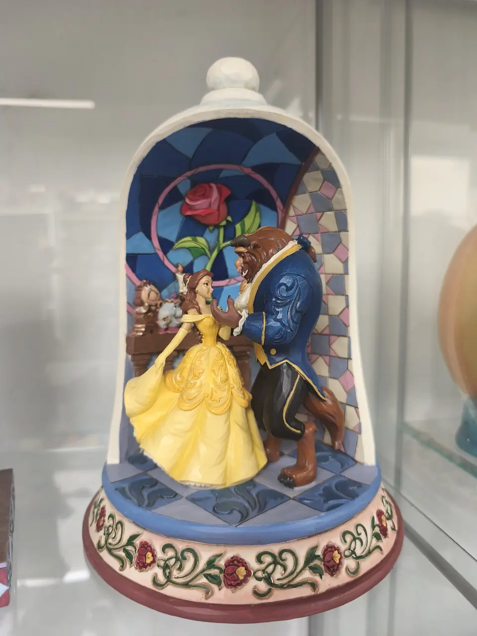 Diorama La Rose - La Belle et La Bête