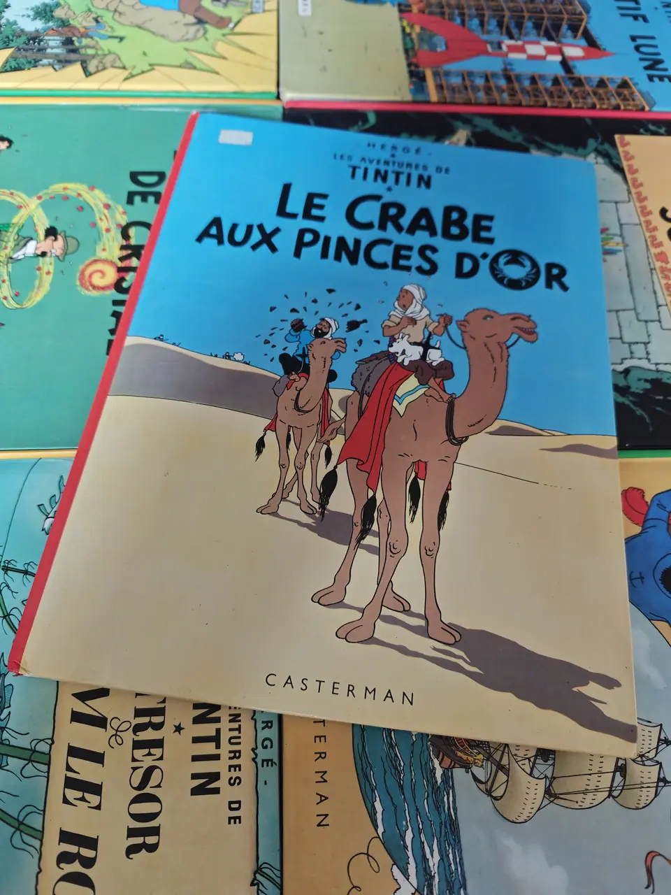 Tintin le crabe aux pinces d'or