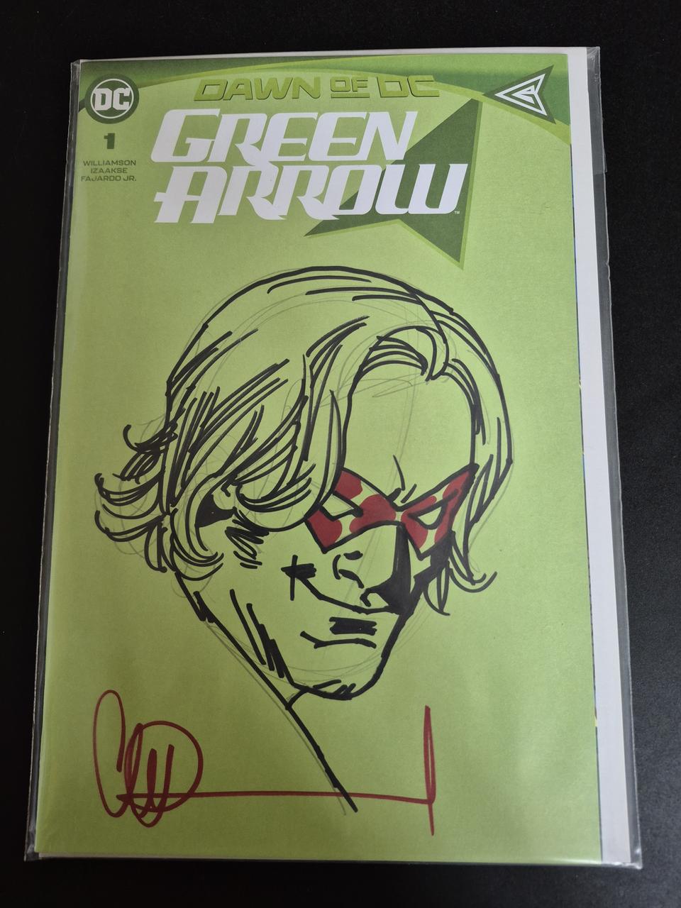 Sketch Green Arrow