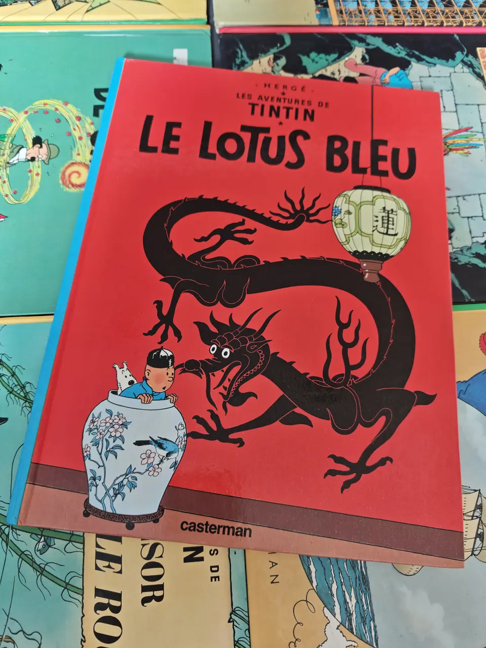 Tintin Le lotus bleu