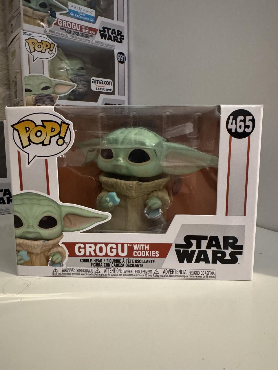 Grogu with Cookies (Flocked)