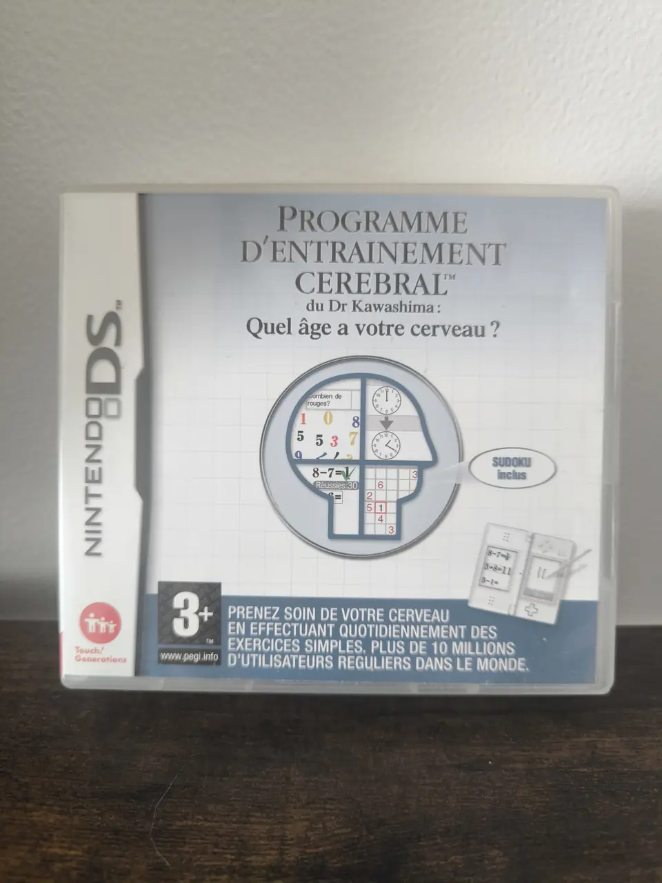 Programme d'entraînement cérébral du Dr Kawashima : Quel âge a votre cerveau ?