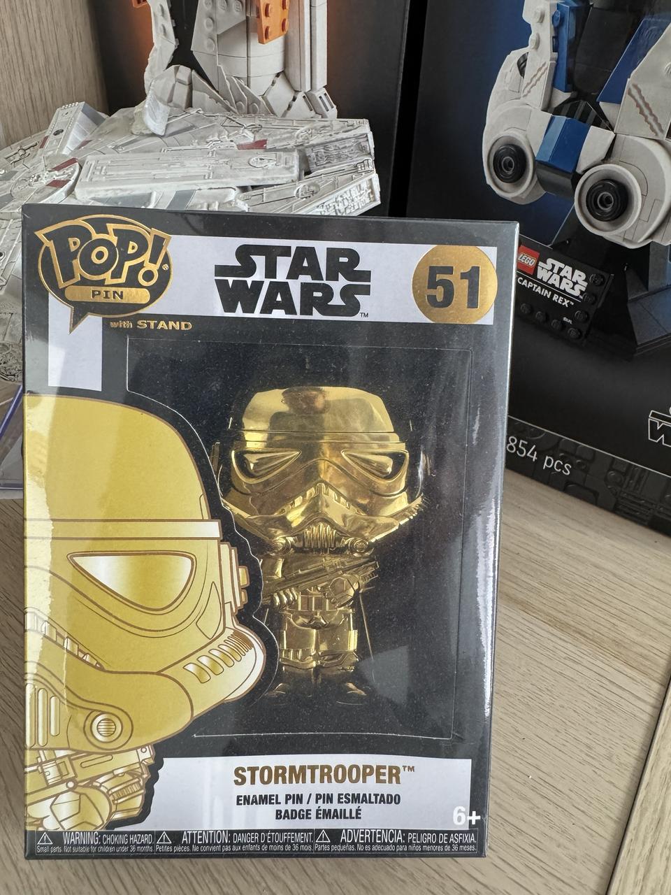 Stormtrooper (Gold · POP! Pin)