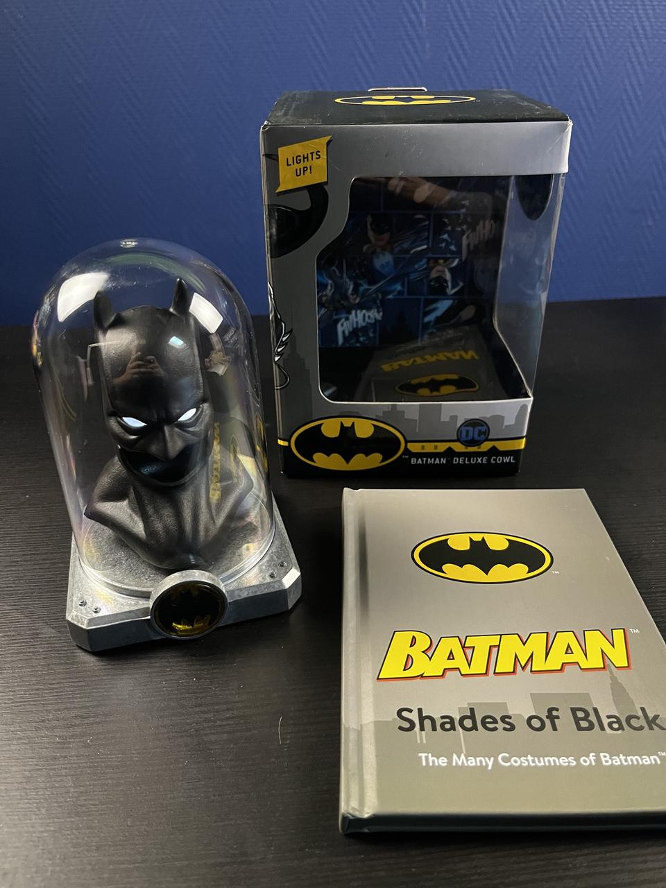 Batman Deluxe Cowl Lights Up