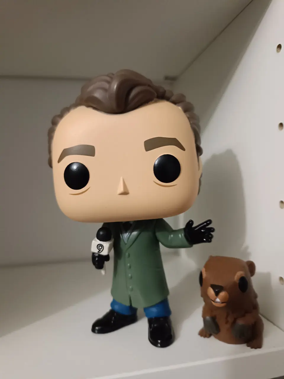 Phil Connors (with Punxsutawney Phil)