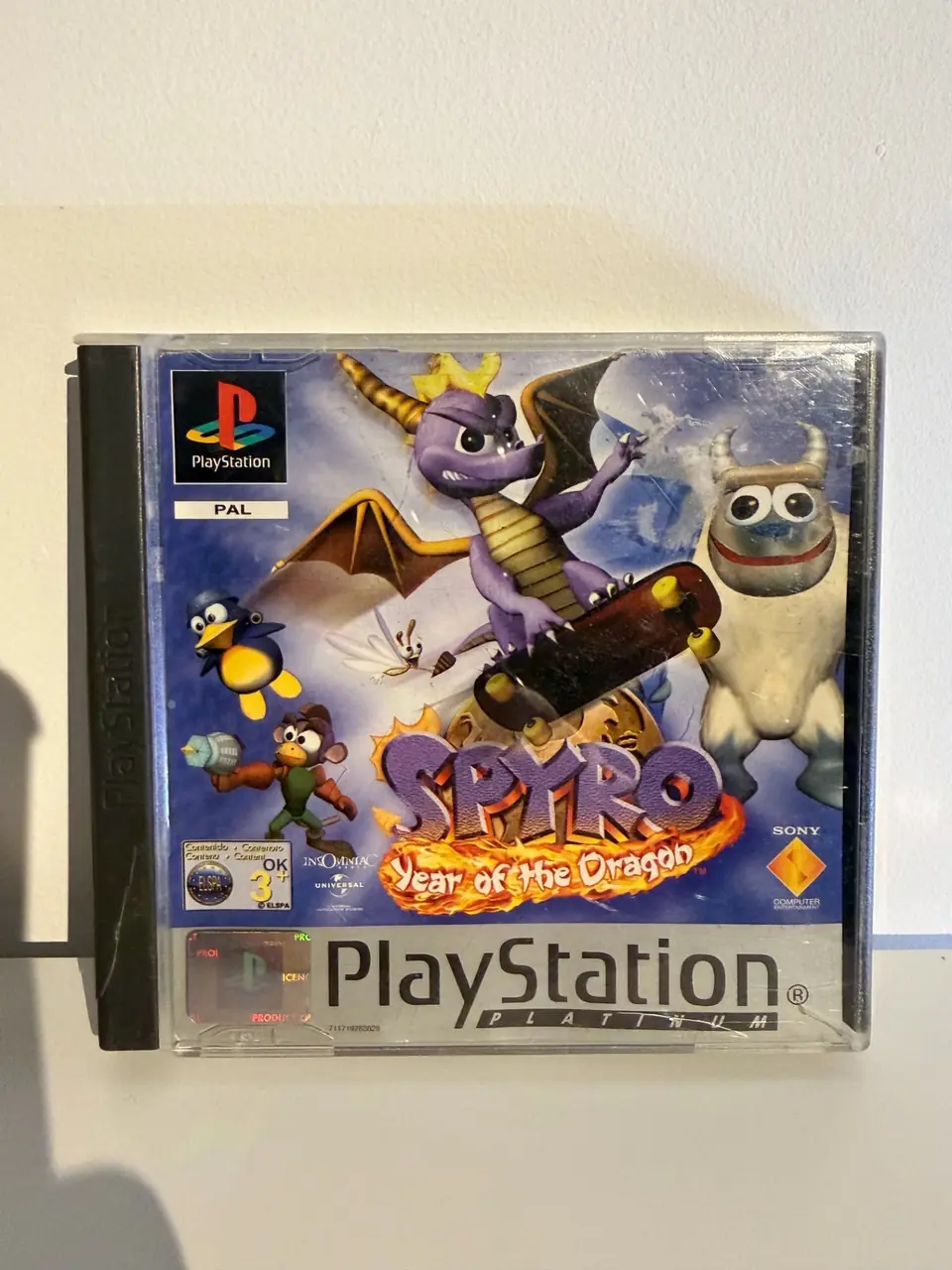 Spyro Year of the Dragon (Platinum)