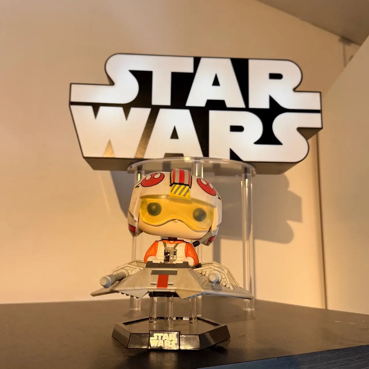 Luke Skywalker in T-47 Airspeeder (Rides)