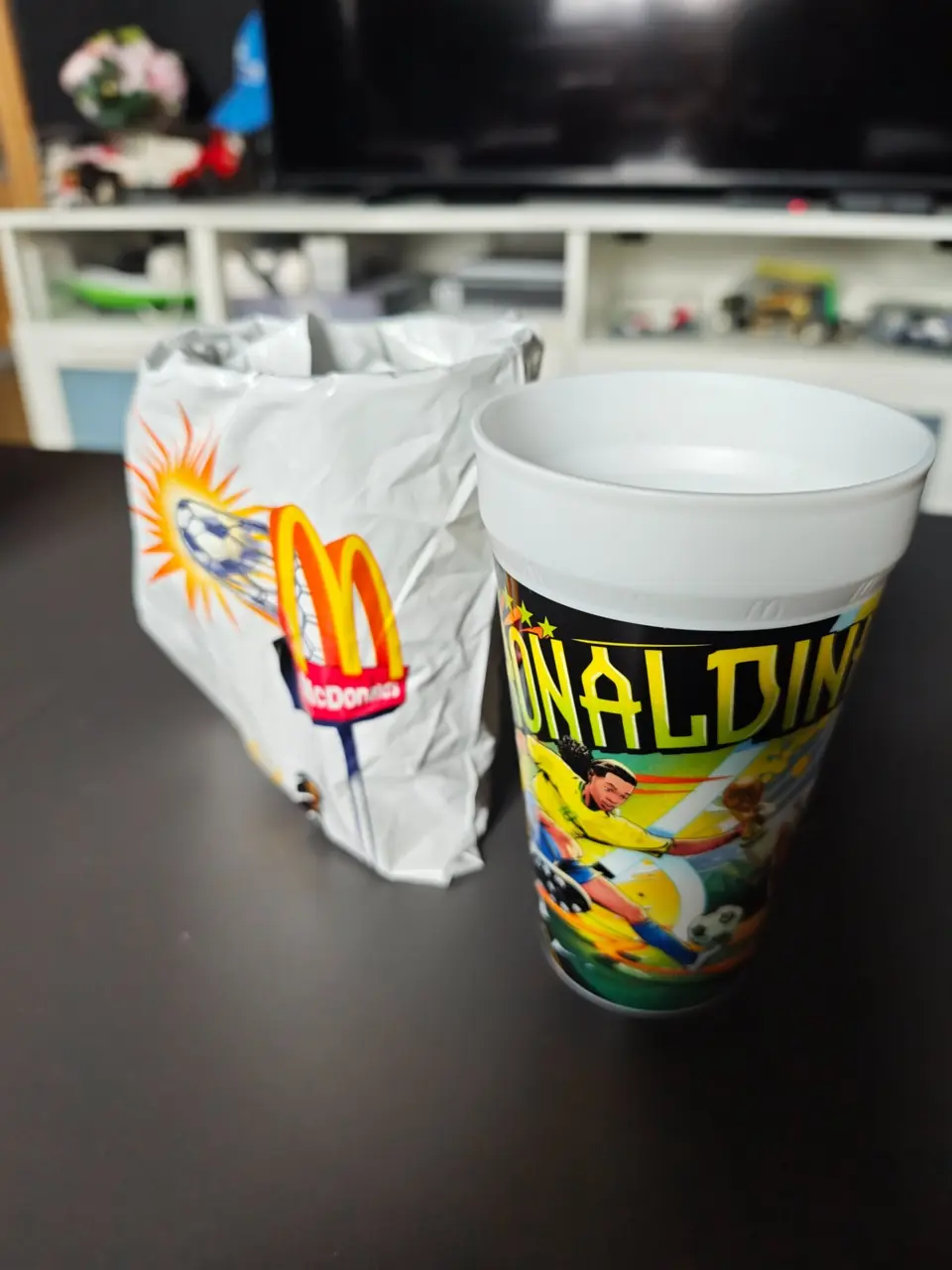 Gobelet Ronaldinho McDonald's