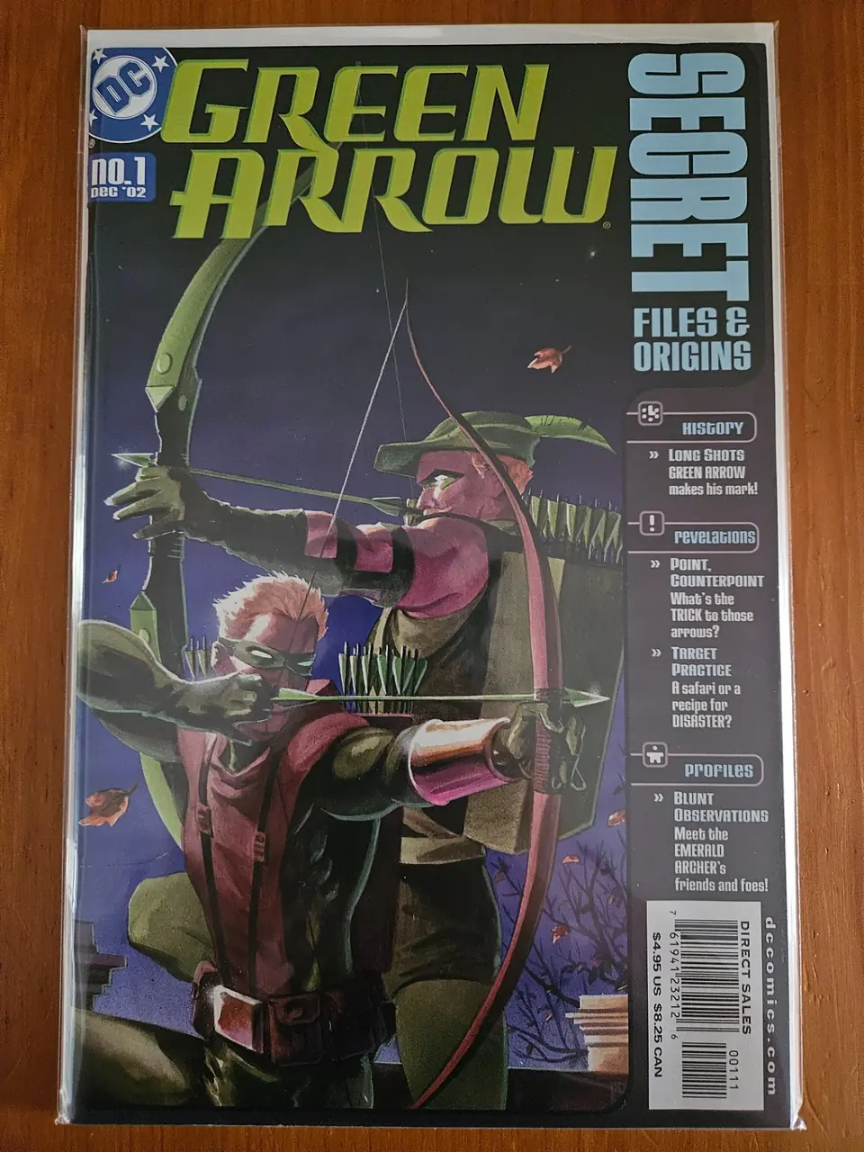 Green Arrow: Secret Files and Origins