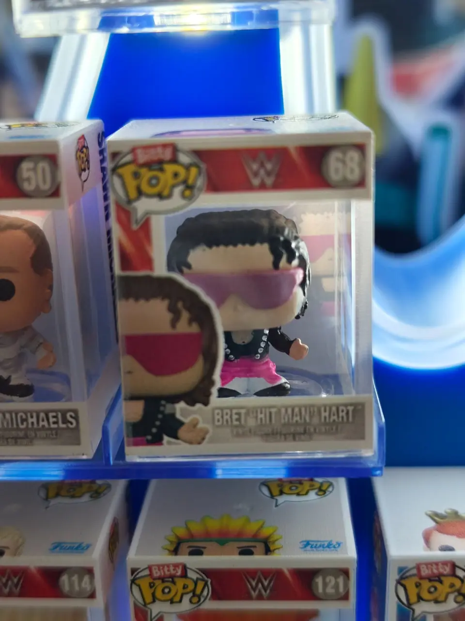 Bret Hitman Hart (Bitty Pop! 4-Pack)